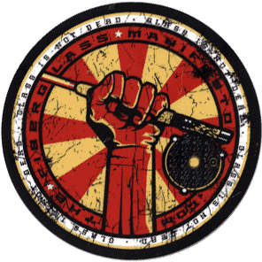 The Fiberglass Manifesto Comrade Sticker
