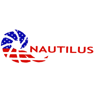 Nautilus USA Flag Logo Sticker