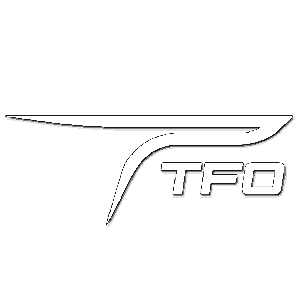 TFO Temple Fork Outfitters Die-Cut Vinyl Decal Sticker    20 Colors Available 