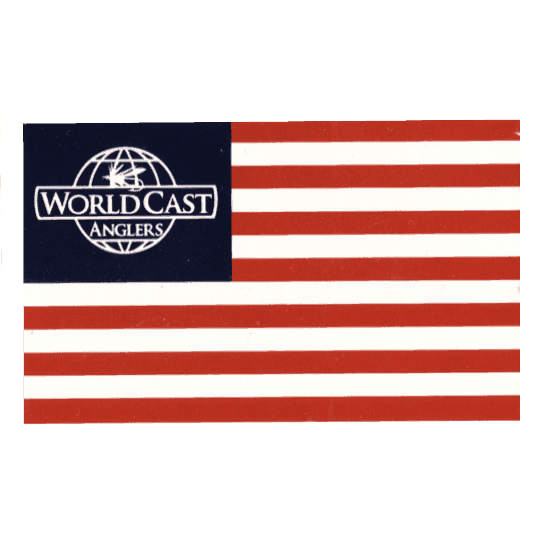 WorldCast Anglers USA Flag