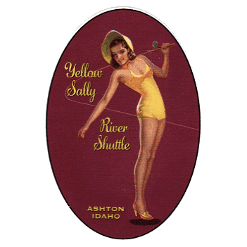 Yellow Sally Shuttle Ashton ID