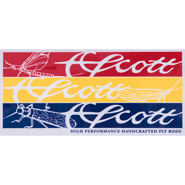 Scott Fly Rods Bug Decal
