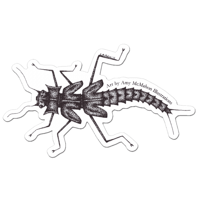 Amy McMahon Salmonfly Sticker