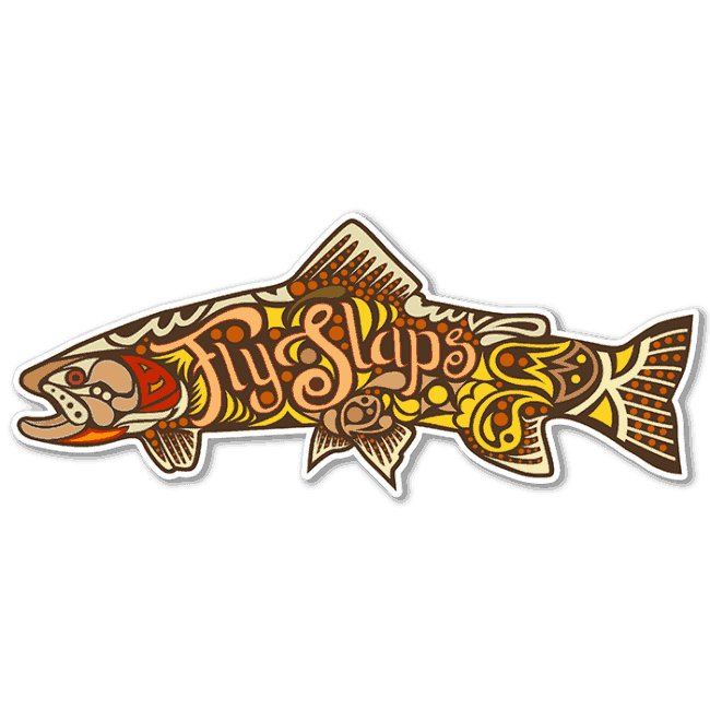 Fly Slaps Ornamented Cutthroat Trout