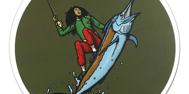 Richard Blanco Bob Marlin Stickers