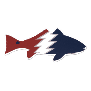 Pesca Muerta Redfish Decal