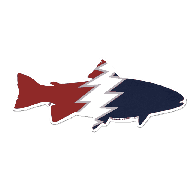 Pesca Muerta Trout Decal Pesca Muerta Trout Decal