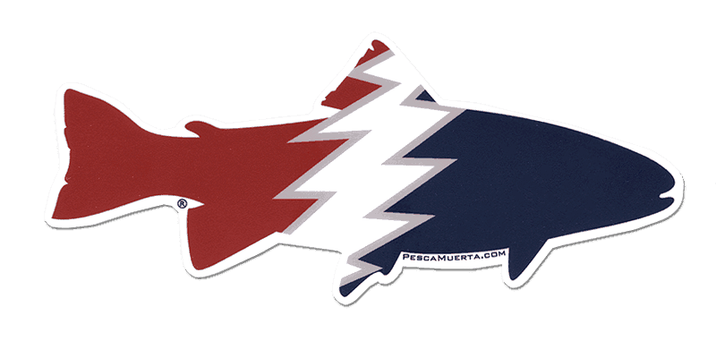 Pesca Muerta Trout Decal