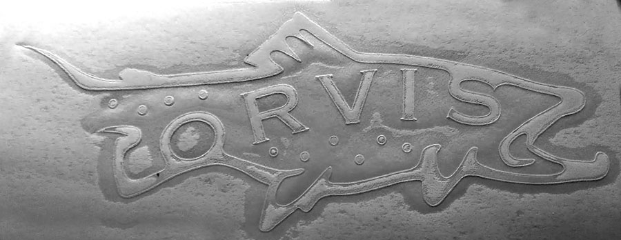 ORVIS Fly Fishing Tackle & Gear Car SUV Vinyl Die Cut Sticker Decal Black 6.5 In 