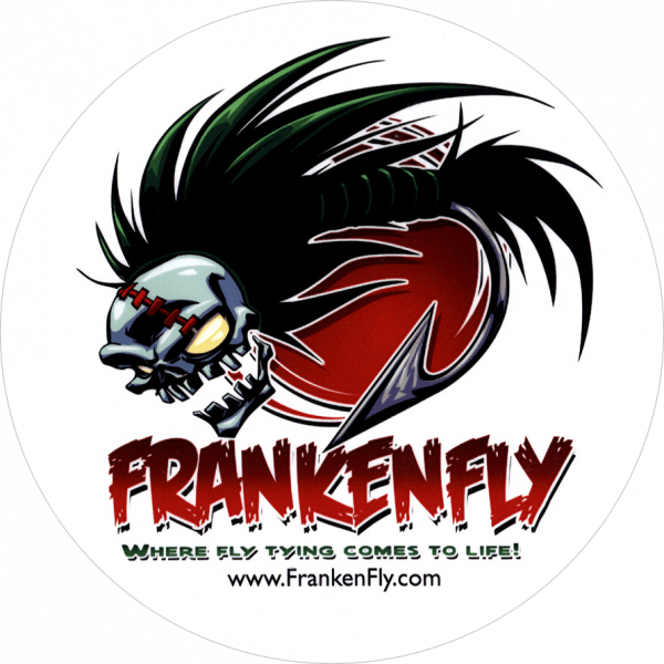 FrankenFly Logo Round Sticker