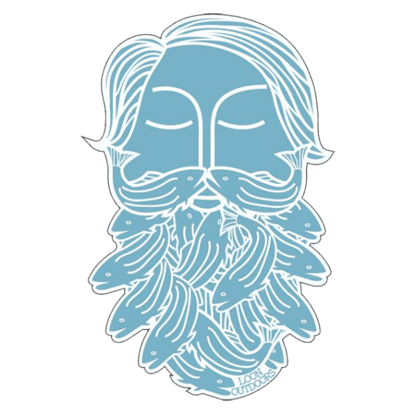 Loon Outdoors Bearded Sticker