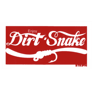 Strippin Flywear Dirt Snake Sticker