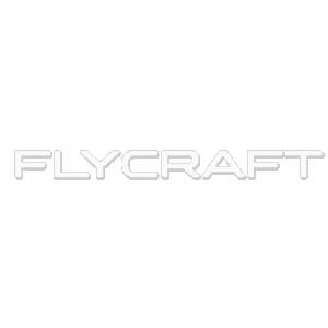 Flycraft Die Cut Logo Sticker (White) - Fly Slaps Fly Fishing Stickers ...