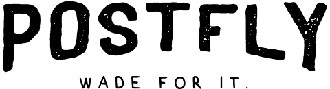 postfly wade for it logo