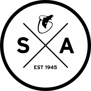 Scientific Anglers SA Circle on White Sticker