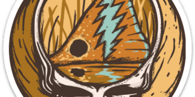 Richard Blanco Steal Your Face Redfish Sticker Richard Blanco Steal Your Face Redfish Sticker