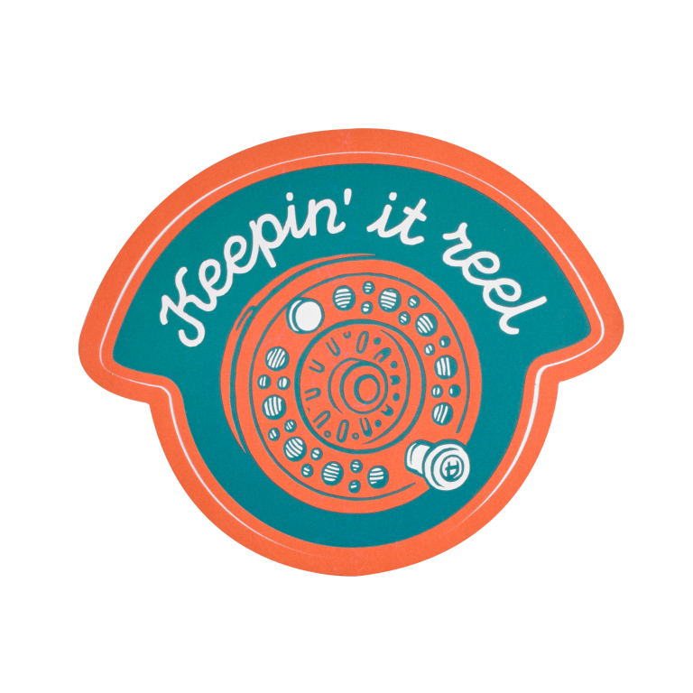 Sendero Keepin It Reel Sticker