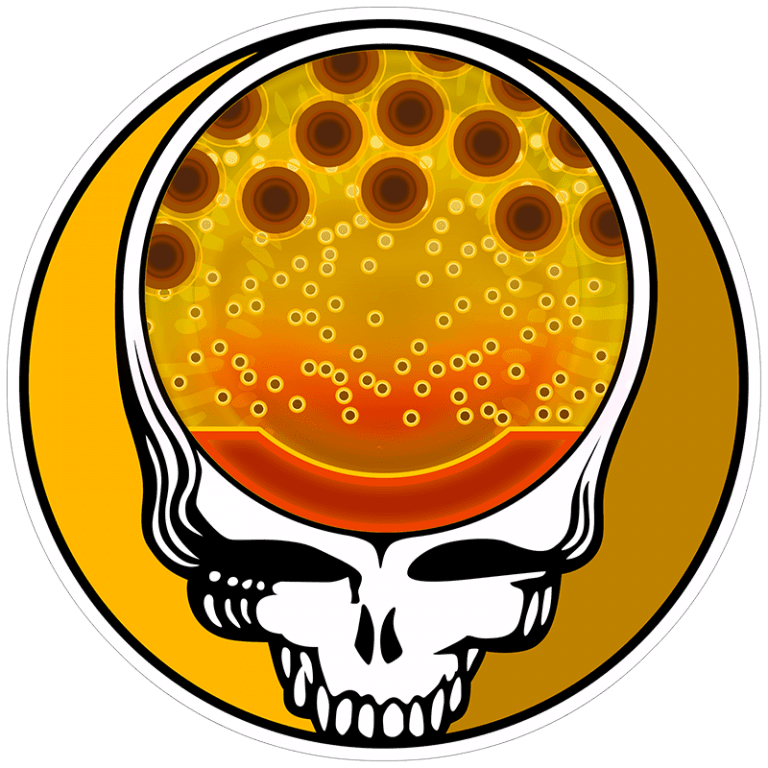 Steal Your Face Cutthroat Trout Sticker