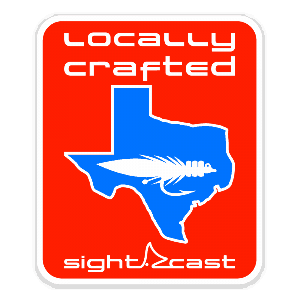 Sight Cast Salt Water Fly Fishing Locally Crafted Fly Sticker