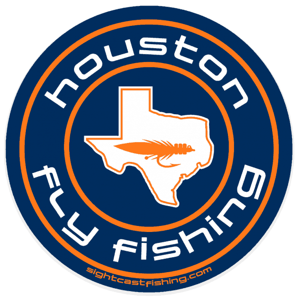 Sight Cast Salt Water Fly Fishing Huston Texas Sticker