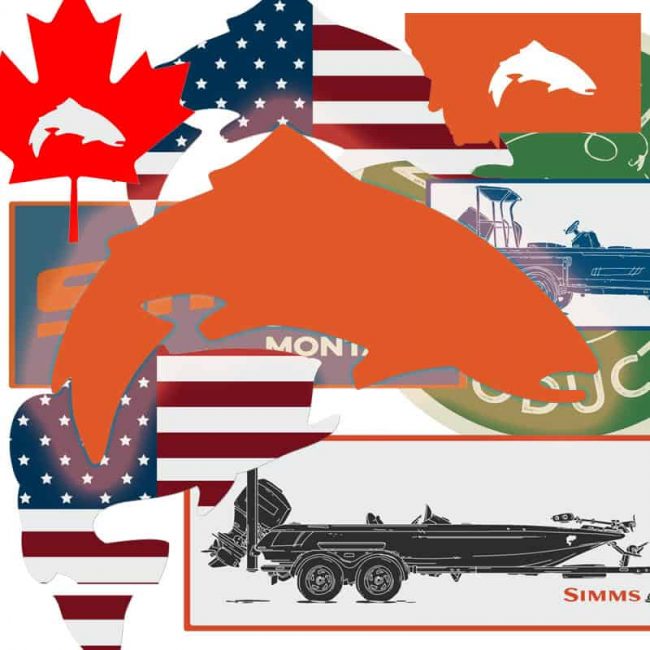 simms fishing company stickers 2018