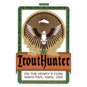TroutHunter Jager Sticker