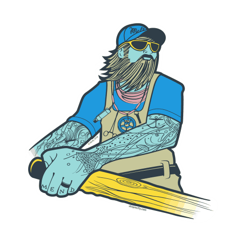 McFly Drift Guide Sticker