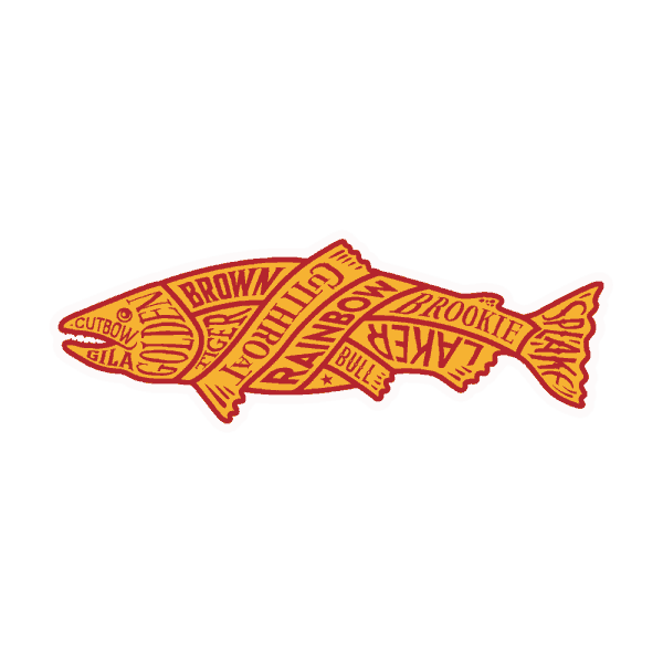 McFly North American Trout Sticker