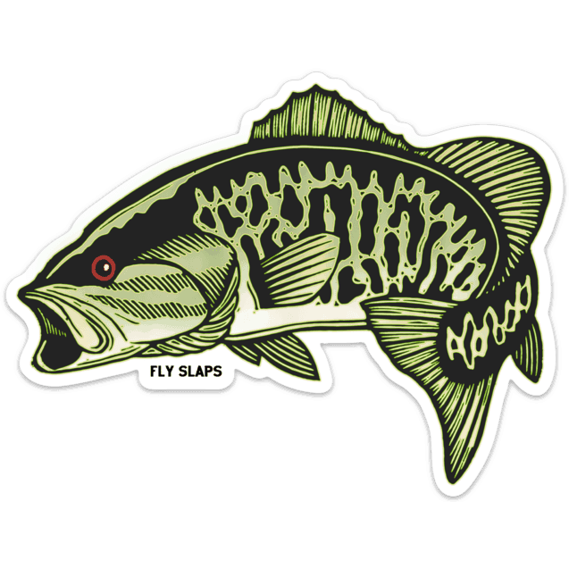 Skaneateles Lake Sticker Smallmouth Bass Fishing decal GUARANTEED 3yrs no fade