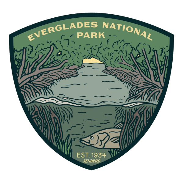 Sendero Everglades National Park Sticker