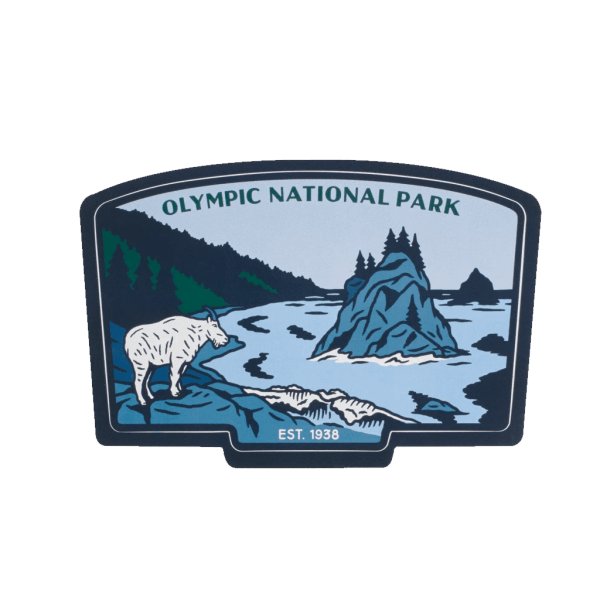 Sendero Olympic National Park Sticker