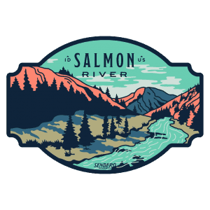 Sendero Salmon River Sticker