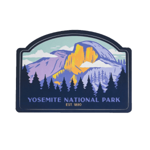 Sendero Yosemite National Park Sticker