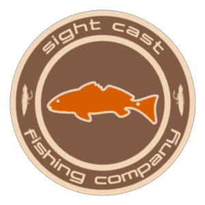 Sight Cast Fishing Company Redfish Emblem Sticker