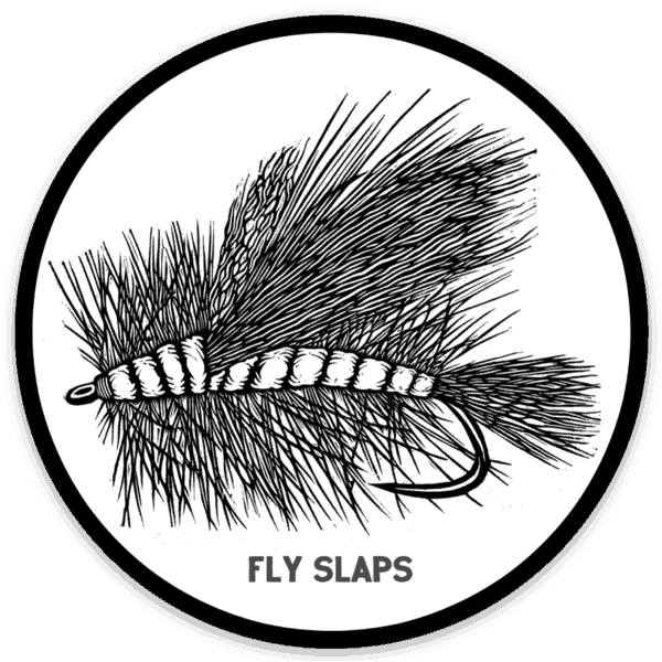 Fly Slaps Hackett Dry Fly Sticker