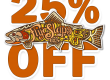 25% Black Friday Fly Slaps Ornamented Cutthroat Trout