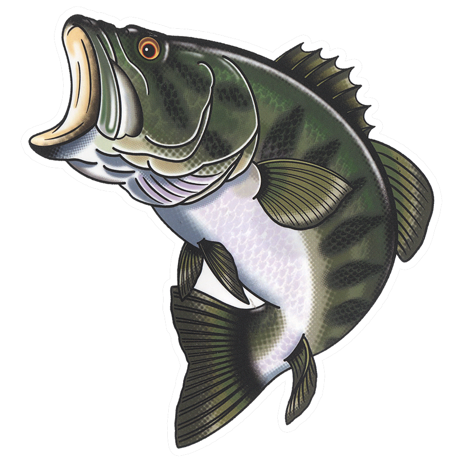 DrewLR Large and in Charge Sticker - Fly Slaps Fly Fishing Stickers and  Decals