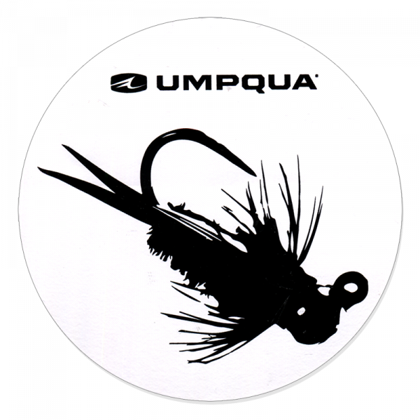 Umpqua Nymph Fly Sticker
