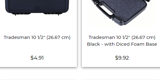 Carrying Cases > Tradesman™ Carrying Cases > Tradesman™