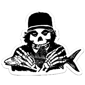 Richard Blanco Fly Fly Fly My Darling Bonefish Sticker