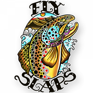 Free Orvis Brown Trout Fly Fishing Sticker - Fly Slaps Fly Fishing Stickers  and Decals