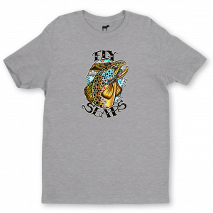 Fly Slaps x Josh May Brown Trout TShirt