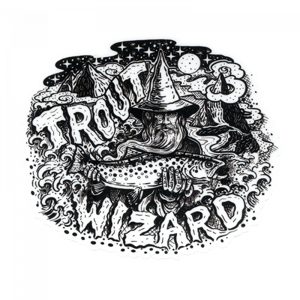 Josh May Trout Wizard Sticker