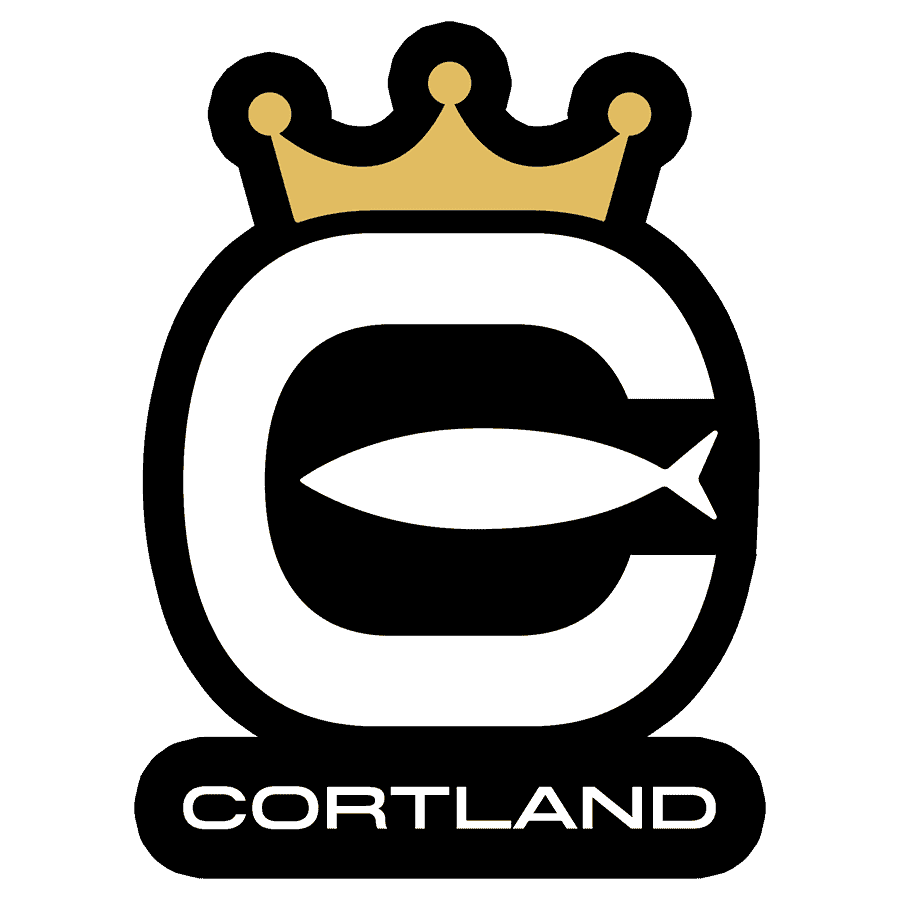Cortland Line Die-Cut Sticker - Fly Slaps Fly Fishing Stickers and Decals