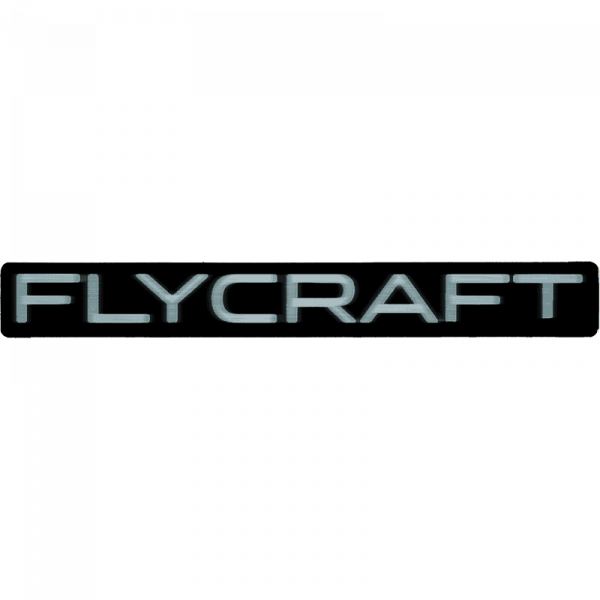 Flycraft Metalic Logo Sticker