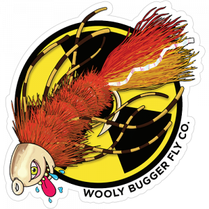 Woolybugger Fly Company Chernobyl Bugger Sticker
