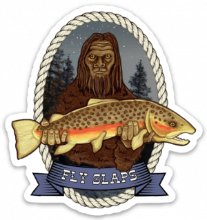 Free Fly Fishing Stickers - Fly Slaps Fly Fishing Stickers and Decals