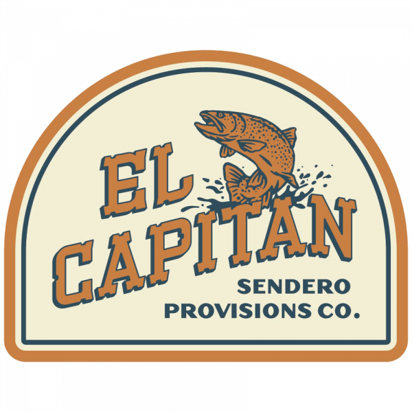 Sendero El Capitan Brown Trout Sticker