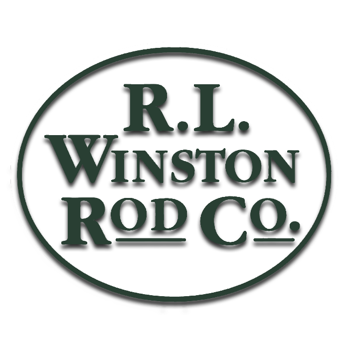 Winston Rods Logo Decal Green Die Cut Oval 7 Sticker