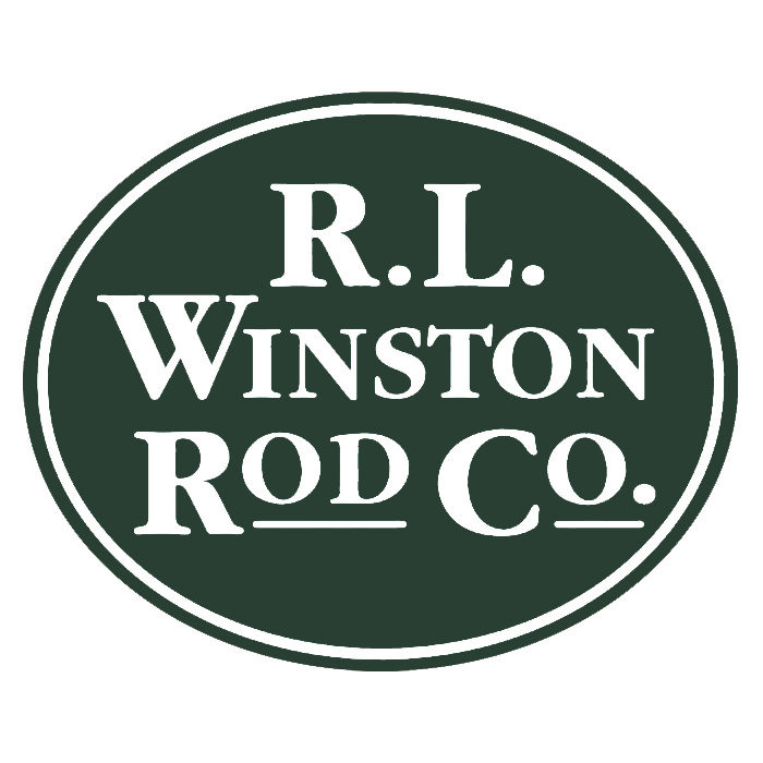 Winston Rods Logo Decal Green Oval 5 Sticker